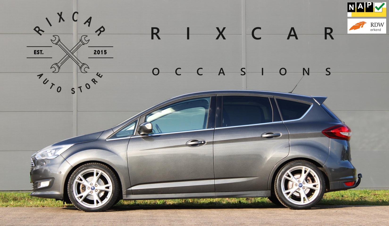 Ford C-Max - 1.5 Titanium Automaat Panodak Leder Xenon FullOption !!NIEUWBINNEN!! - AutoWereld.nl