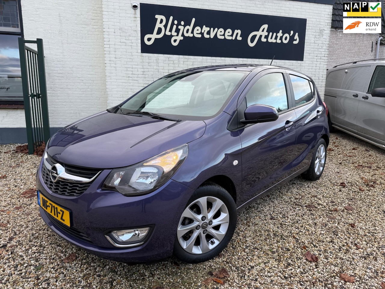 Opel Karl - 1.0 ecoFLEX Innovation Clima | Leer | Navi | 1e Eigenaar | Dealer Onderhouden - AutoWereld.nl