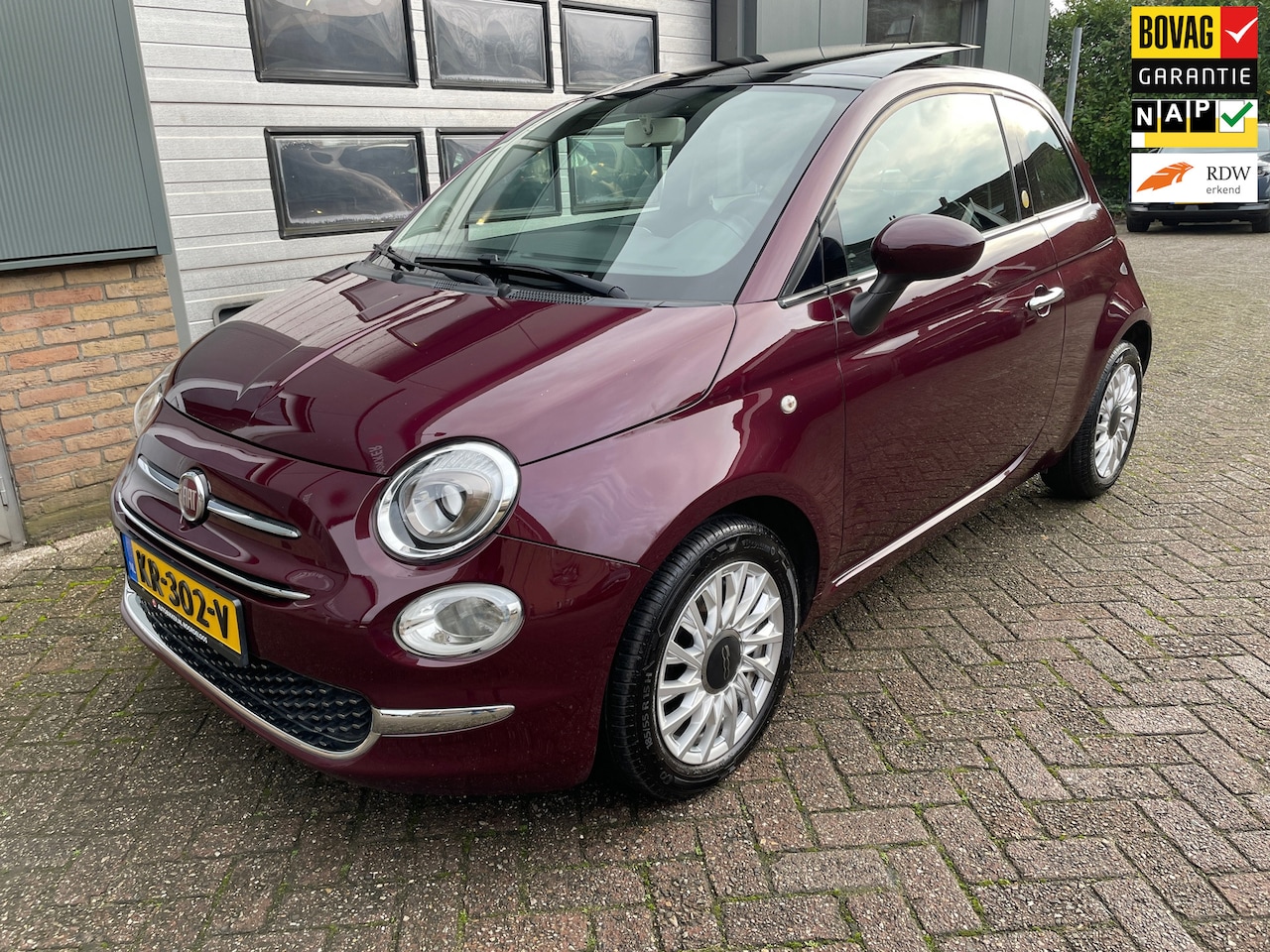 Fiat 500 - 0.9 TwinAir Turbo Lounge Holiday Edition - AutoWereld.nl