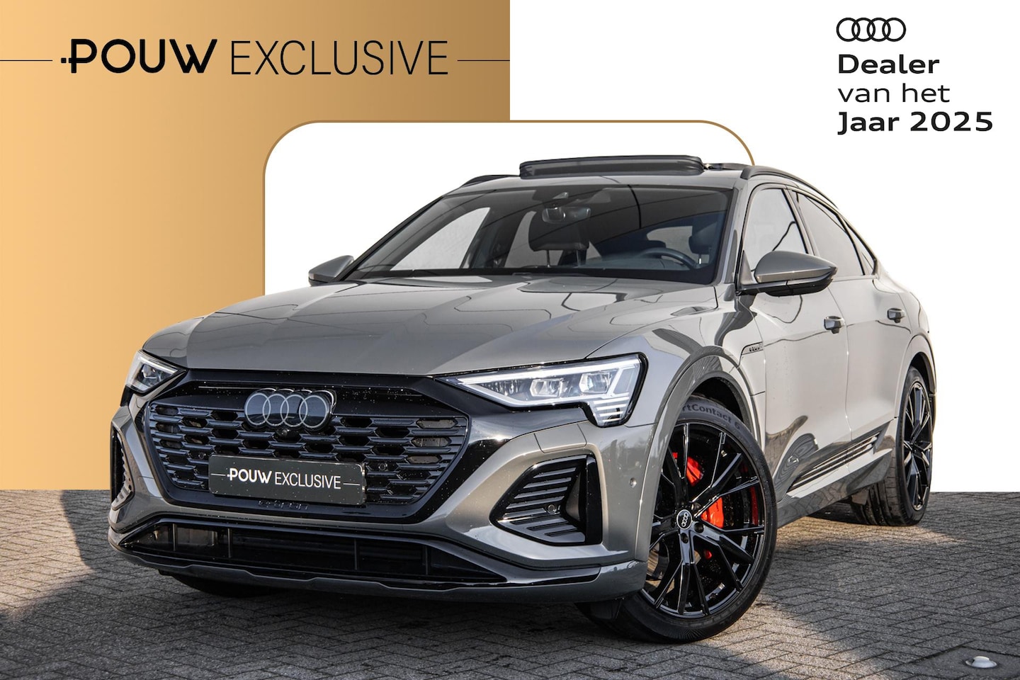 Audi Q8 Sportback e-tron - 50 340pk quattro S Edition 95 kWh | Panoramadak | 22" Velgen | Camera | Adaptive Cruise - AutoWereld.nl