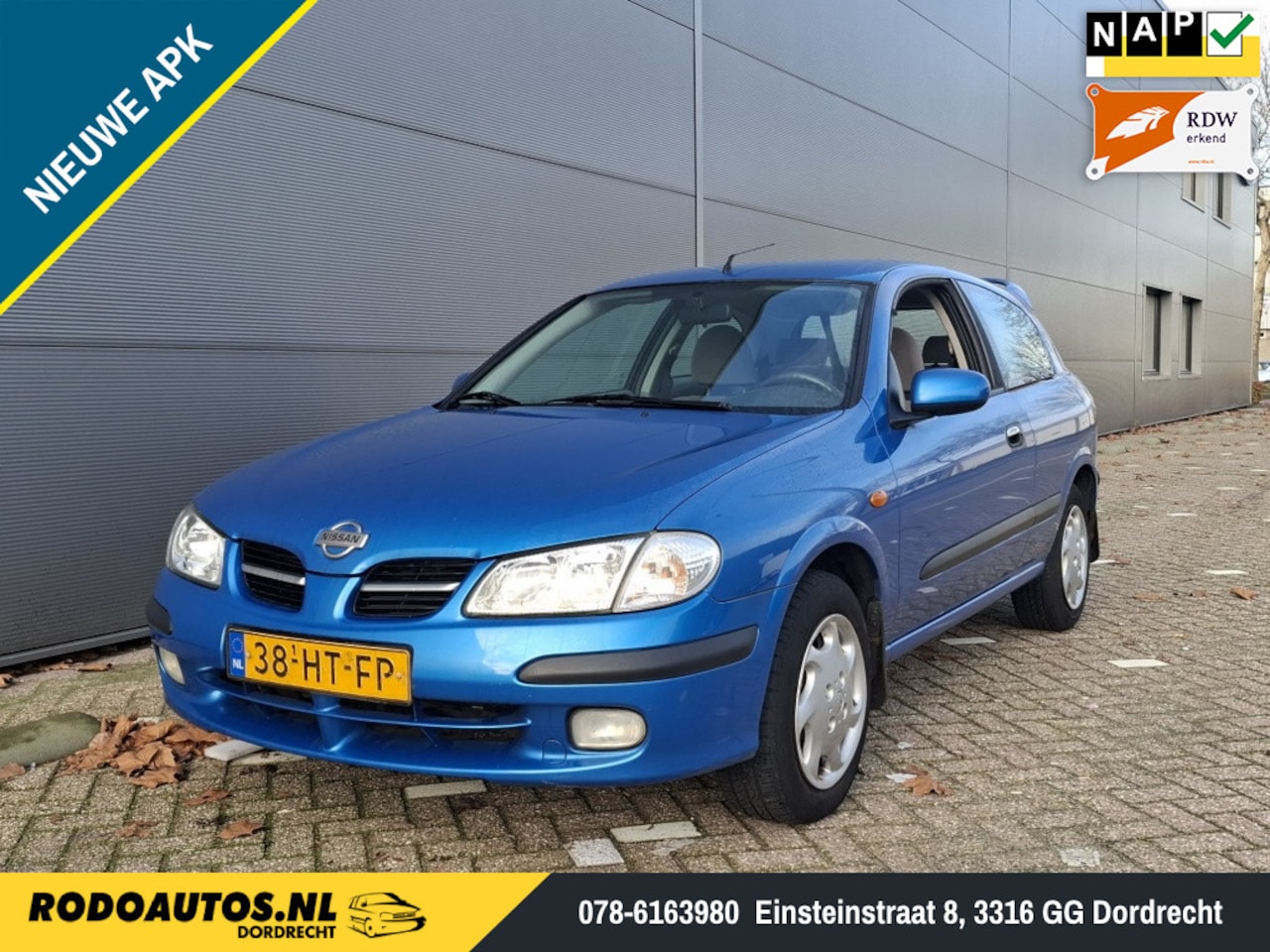 Nissan Almera - 1.8 Luxury 3Drs Airco Nieuwe APK - AutoWereld.nl