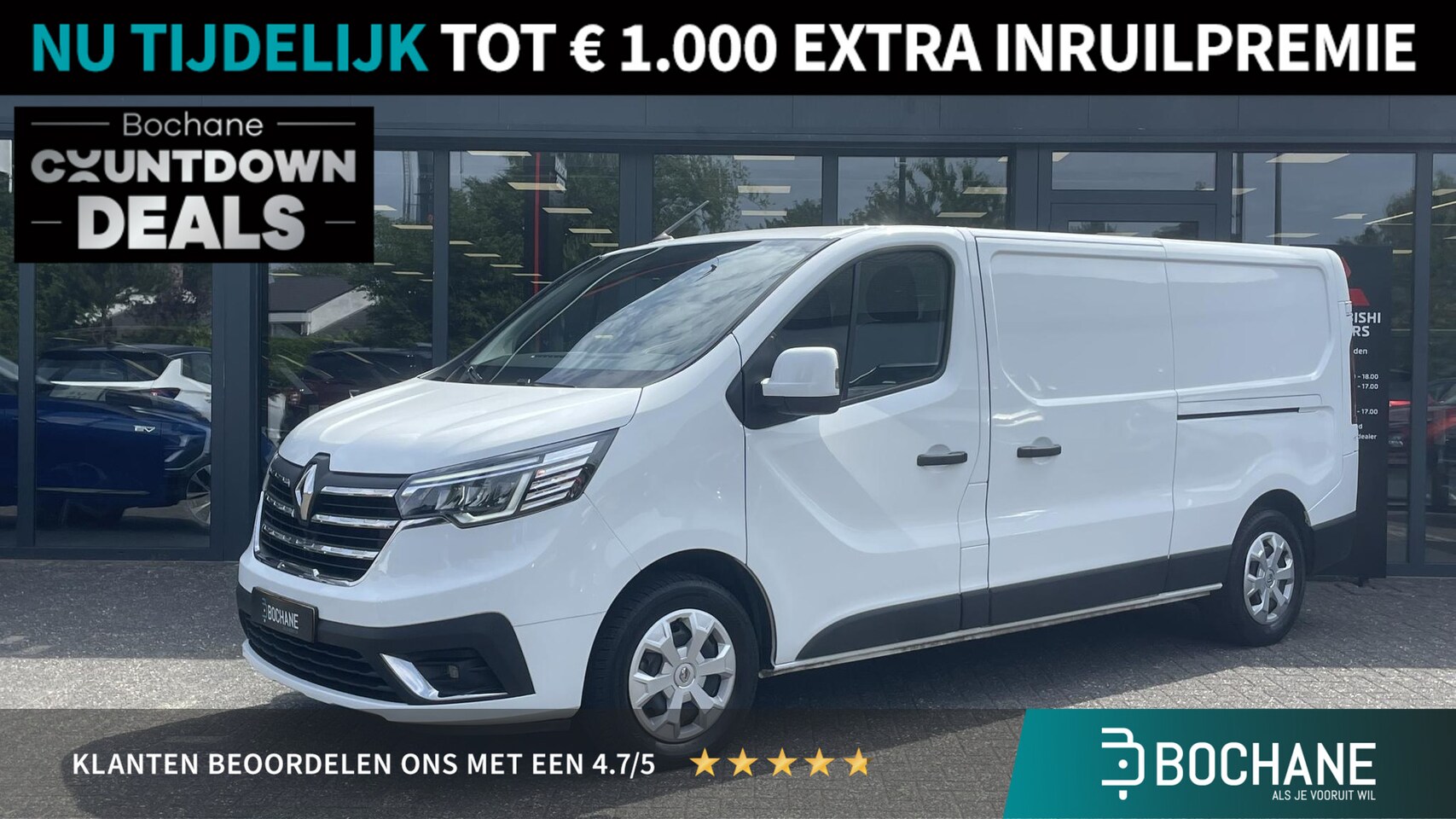 Renault Trafic - 2.0 dCi 130 T30 L2H1 Work Edition | Trekhaak | Navigatie - AutoWereld.nl