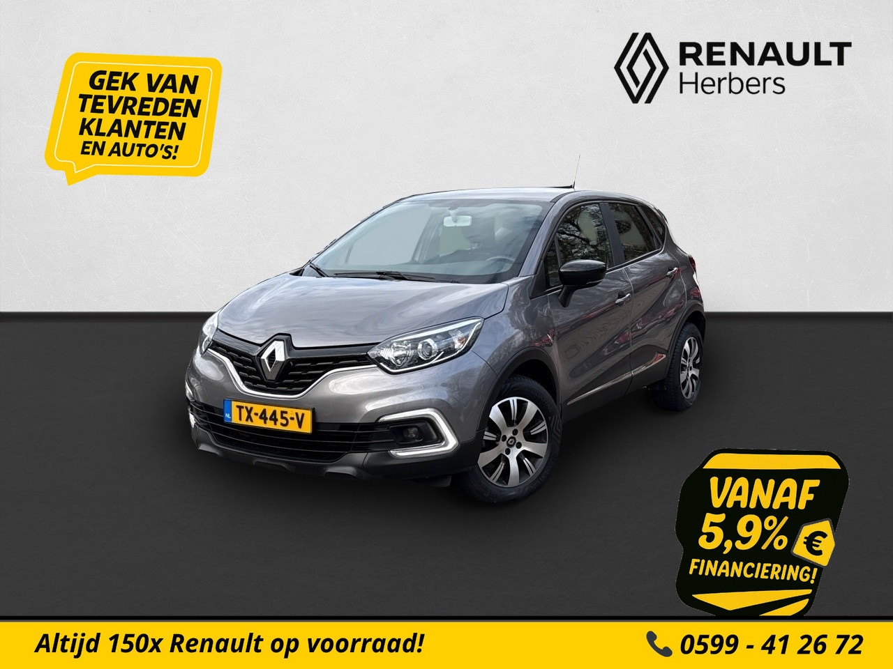 Renault Captur - 0.9 TCe Zen NAVI / CRUISE / ALL SEASON BANDEN - AutoWereld.nl