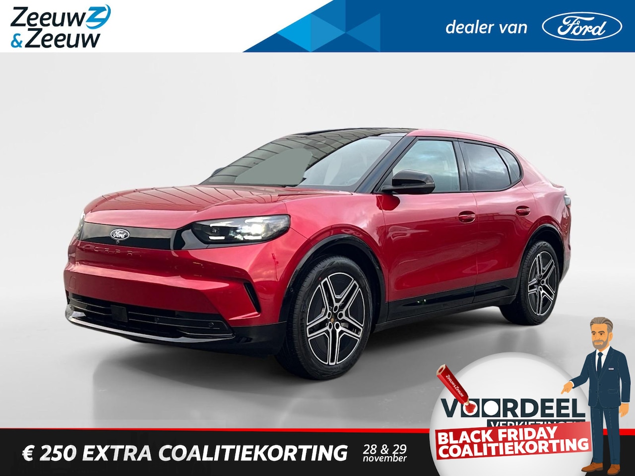 Ford Capri - Premium Extended Range AWD 79 kWh | Verwachte Levertijd 3 Weken | Prijs Inclusief 3700 Eur - AutoWereld.nl