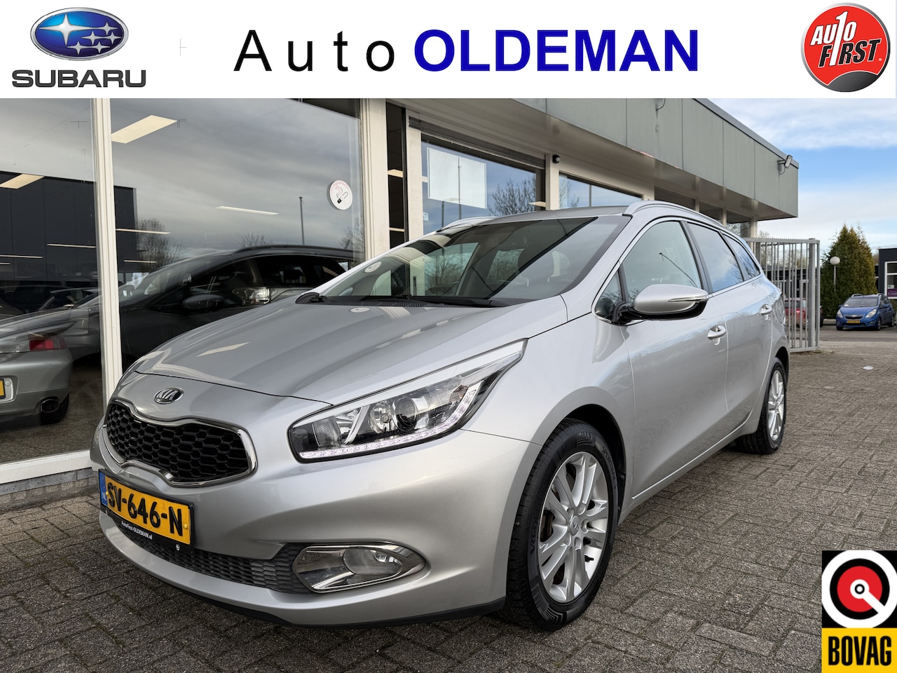 Kia Cee'd Sportswagon - 1.4 CVVT CLIMA,NAVI,LICHTMETAAL - AutoWereld.nl