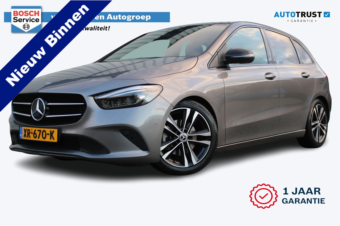 Mercedes-Benz B-klasse - 200 Premium | Incl. 12 maanden garantie | Adaptieve cruise control | Climate control | Par - AutoWereld.nl