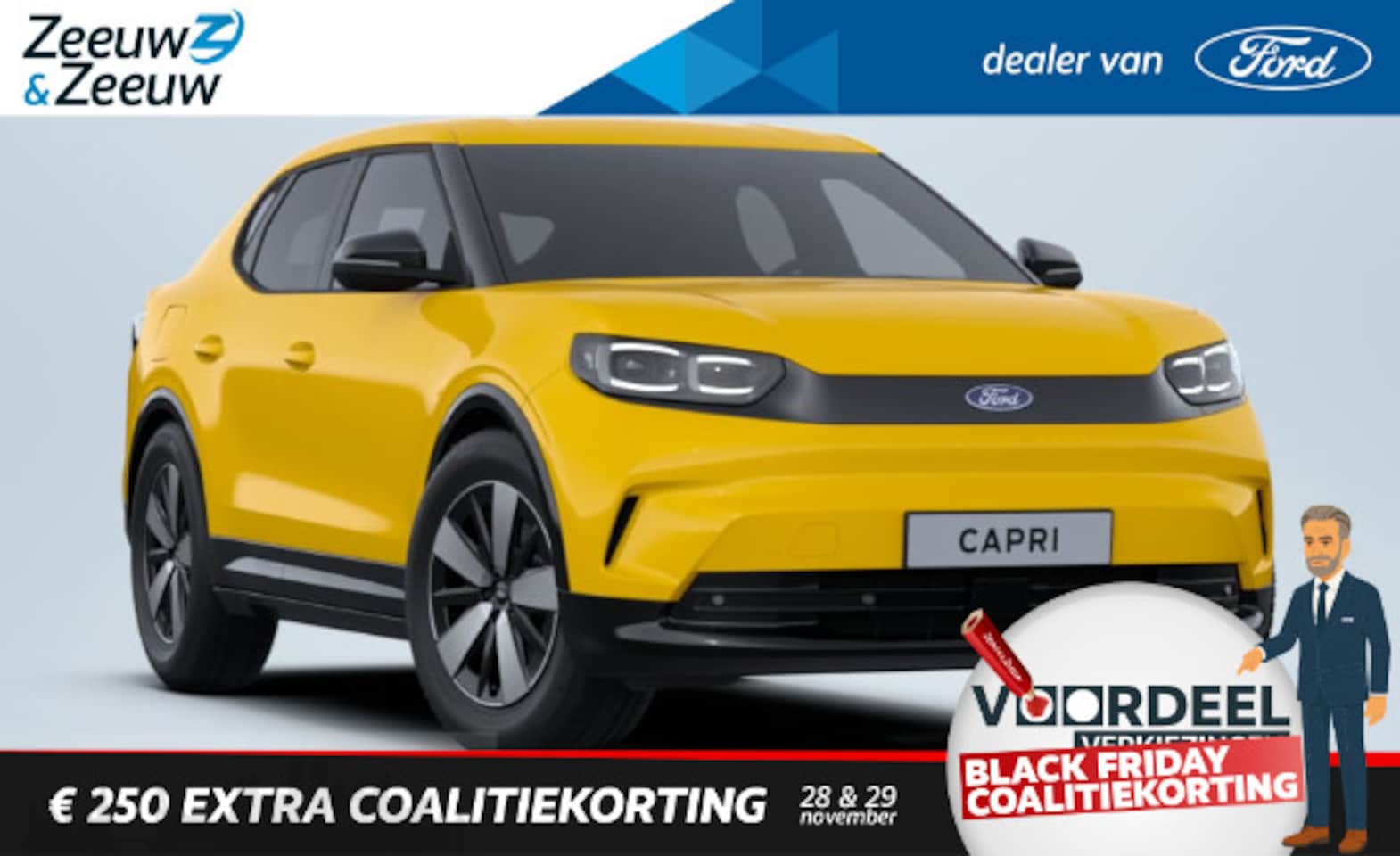 Ford Capri - Extended Range RWD 77 kWh | 627km WLTP | €3500 Korting | Direct Leverbaar | - AutoWereld.nl