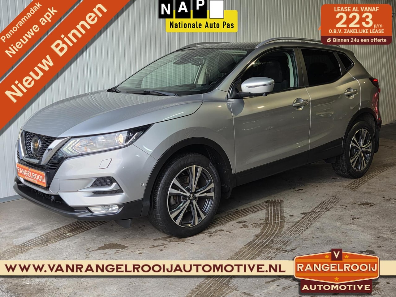 Nissan Qashqai - 1.2 Business Edition 1.2 Business Edition, pano, stoelverw., 360 cam., clima, cruise - AutoWereld.nl
