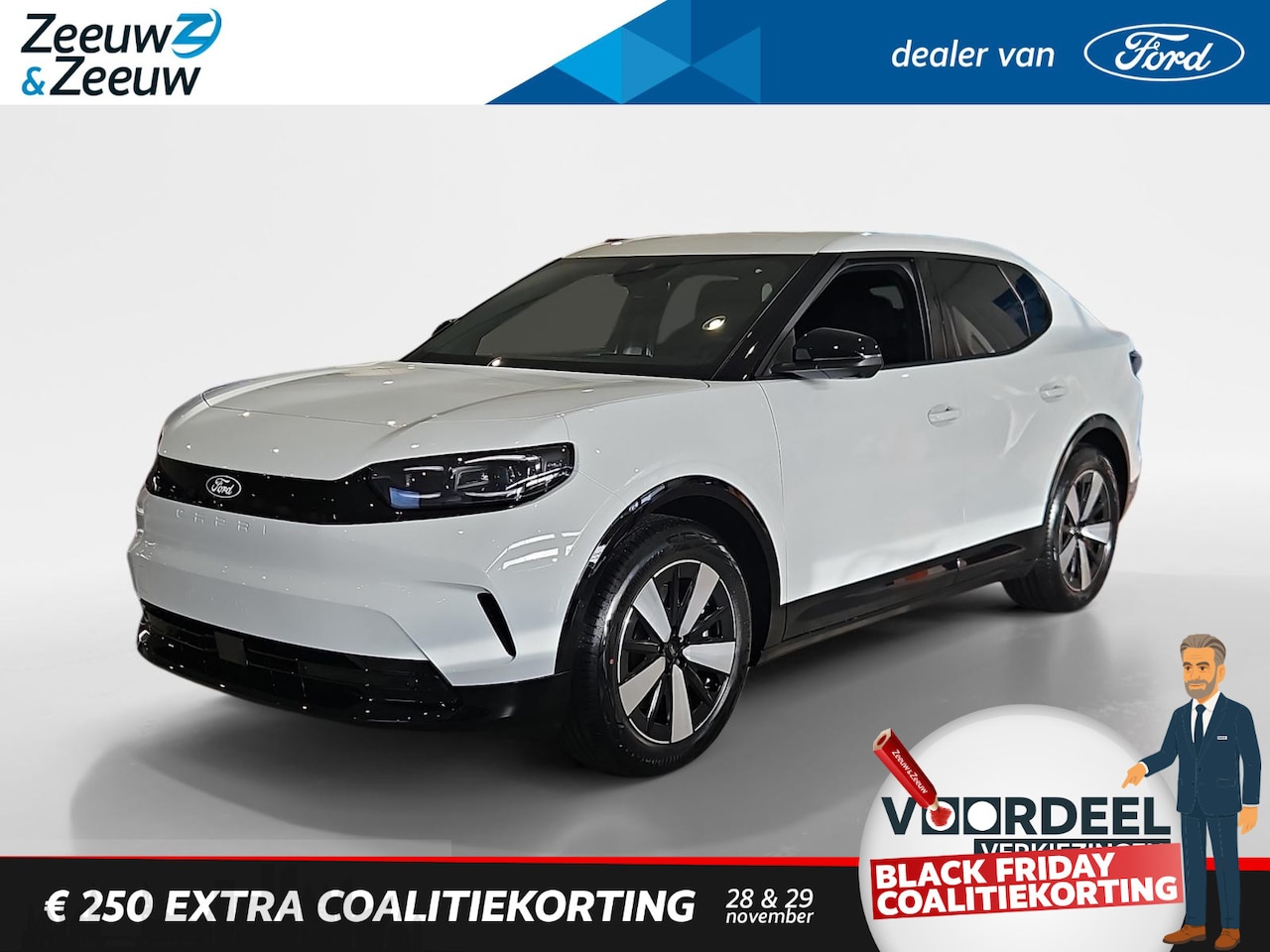 Ford Capri - Extended Range RWD 77 kWh | The Legend Is Back | Actiekorting €2400,- | Vanaf €39850 | Nu - AutoWereld.nl