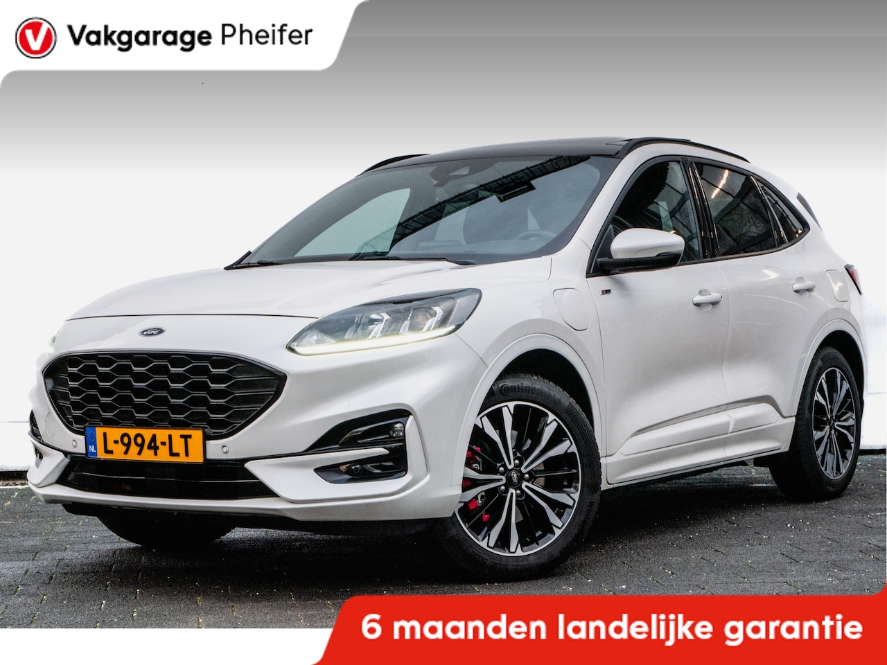 Ford Kuga - 2.5 PHEV ST-Line Trekhaak/ Panoramadak/ Navigatie/ Carplay/ Dab/ Pdc v+a/ Camera - AutoWereld.nl