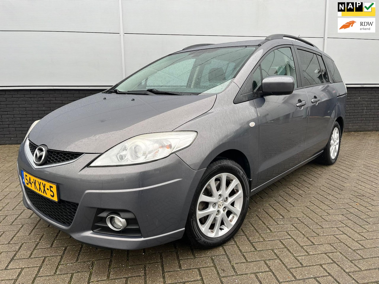 Mazda 5 - 2.0 147 pk Katano 7 zits - airco - trekhaak - cruise control - NAP - orig.NL-auto - AutoWereld.nl