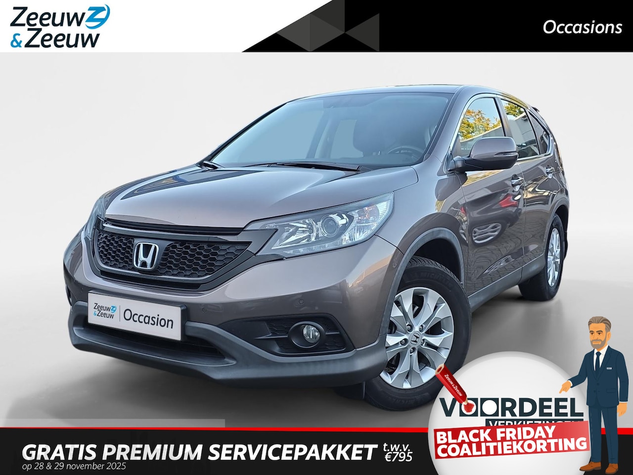 Honda CR-V - 2.0 Elegance | Achteruitrijcamera | Trekhaak | 1700KG Trekgewicht | Navigatie | 12 maanden - AutoWereld.nl