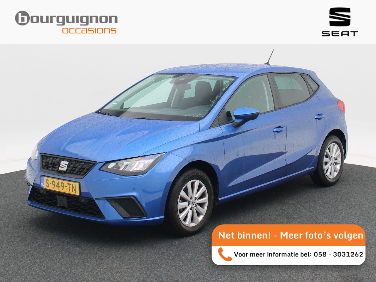 SEAT Ibiza - 1.0 TSI Style Business Connect | Digitaal Dashboard | Adaptive Cruise | Stoelverwarming | - AutoWereld.nl