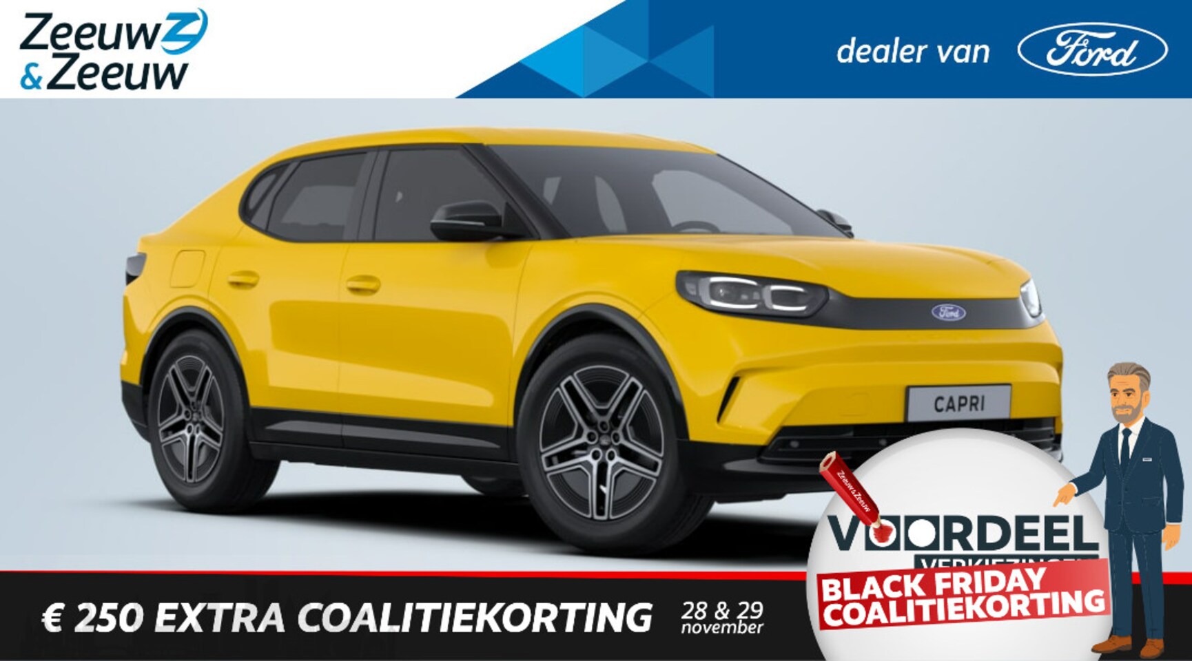 Ford Capri - Premium Extended Range RWD 77 kWh | Nieuw te bestellen | € 1500 Ford Voordeel | 0,99% rent - AutoWereld.nl