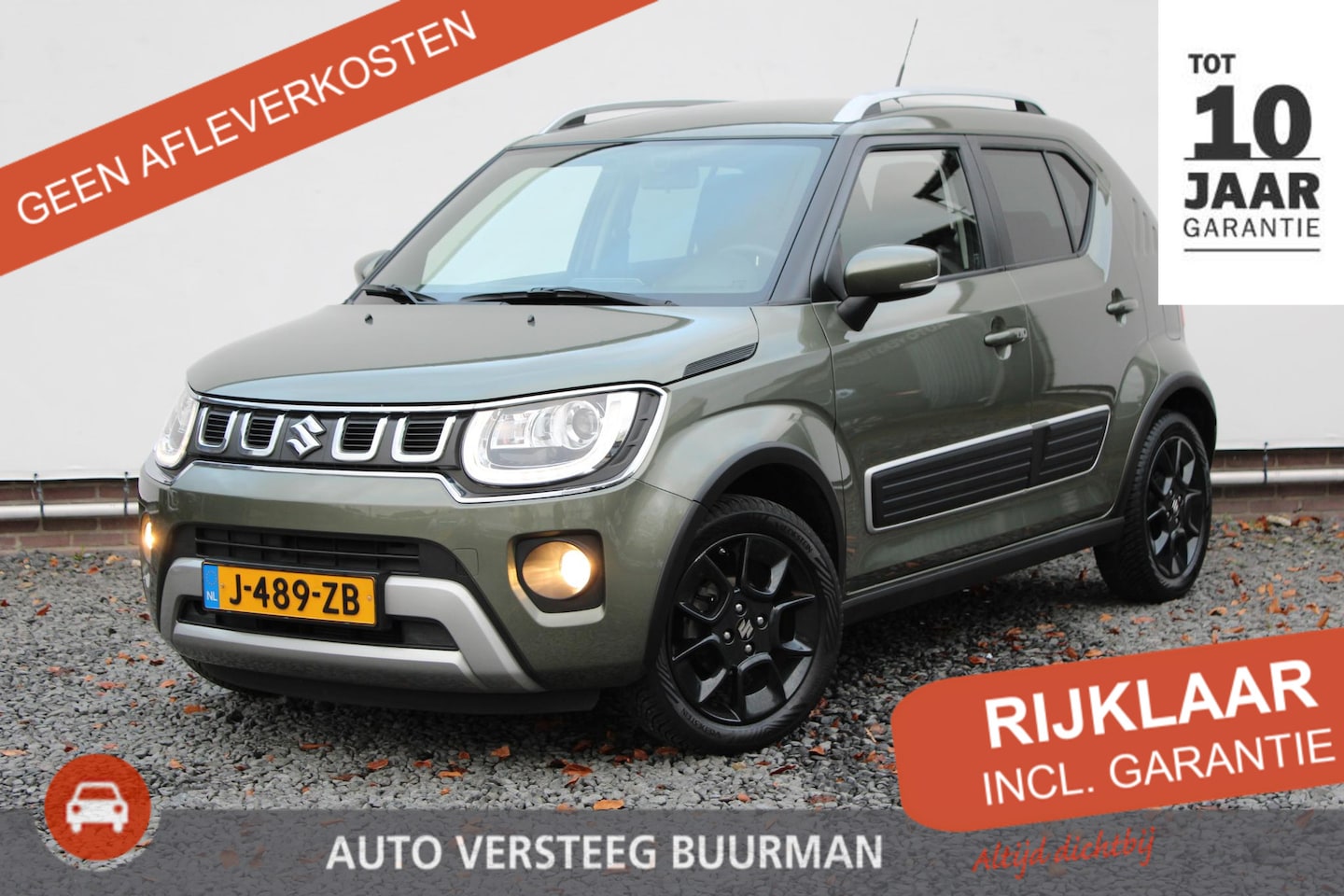 Suzuki Ignis - 1.2 Smart Hybrid Style Automaat, ORG NL, All-Seasons en Dealer onderhouden, Stijl uitvoeri - AutoWereld.nl