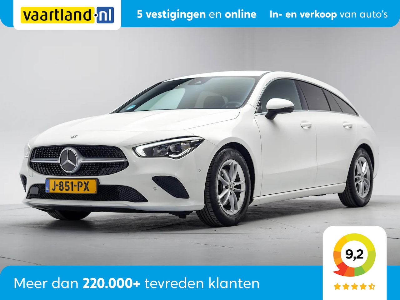 Mercedes-Benz CLA-Klasse - 180 Advantage Aut. [ Widescreen Camera Stoelverwarming ] - AutoWereld.nl
