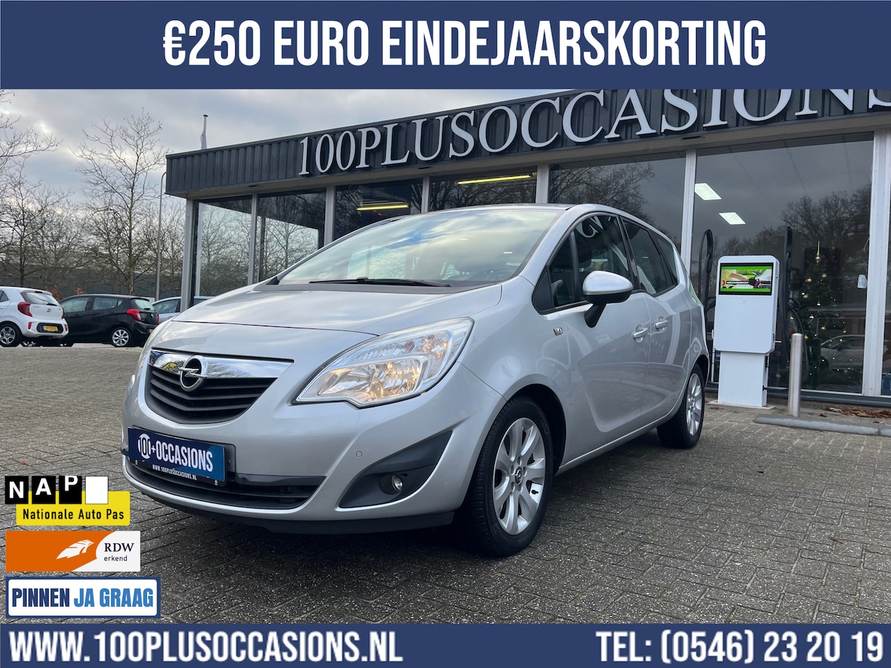 Opel Meriva - 1.4 Cosmo | Nwe apk | Airco | Cruise control - AutoWereld.nl