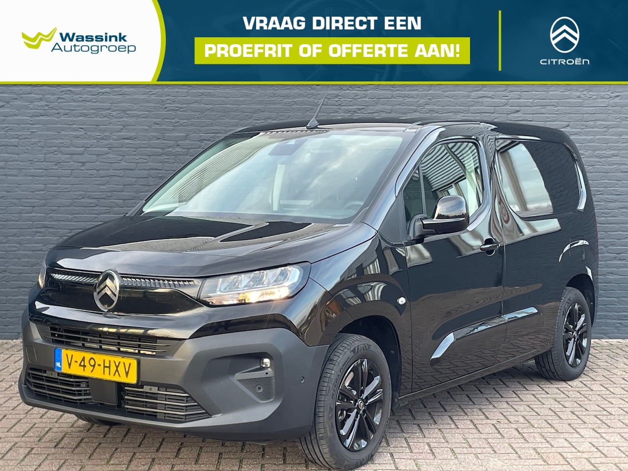 Citroën Berlingo - Van GB 1.5 BlueHDi 130pk EAT8 L1 I CarPlay I Navigatie I Parkeersensoren Voor en Achter I - AutoWereld.nl