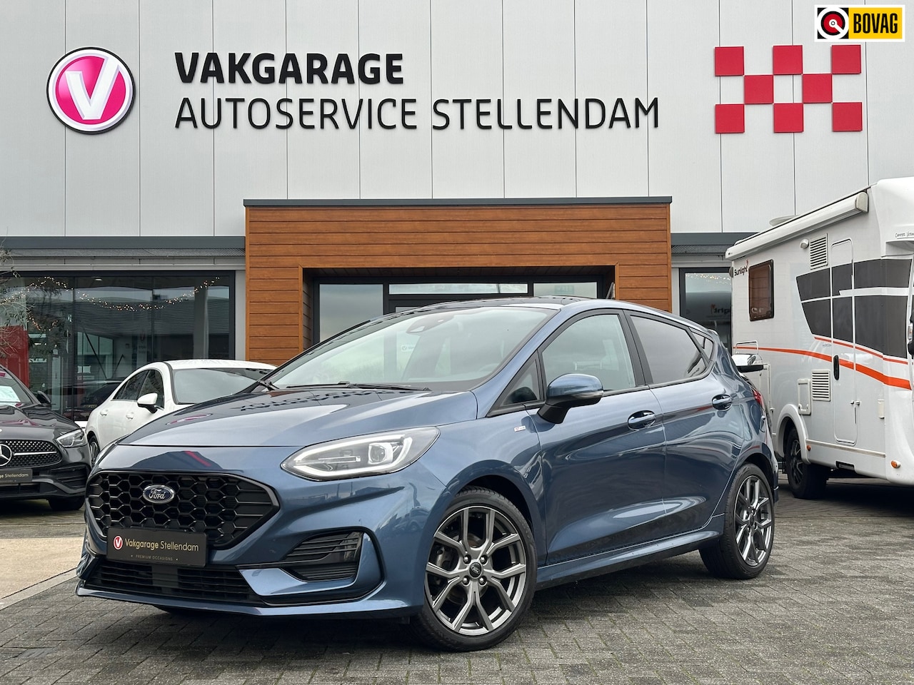 Ford Fiesta - 1.0 EcoBoost Titanium|MATRIX LED|Winterpack|Carplay|PDC Achter|Climate Control - AutoWereld.nl
