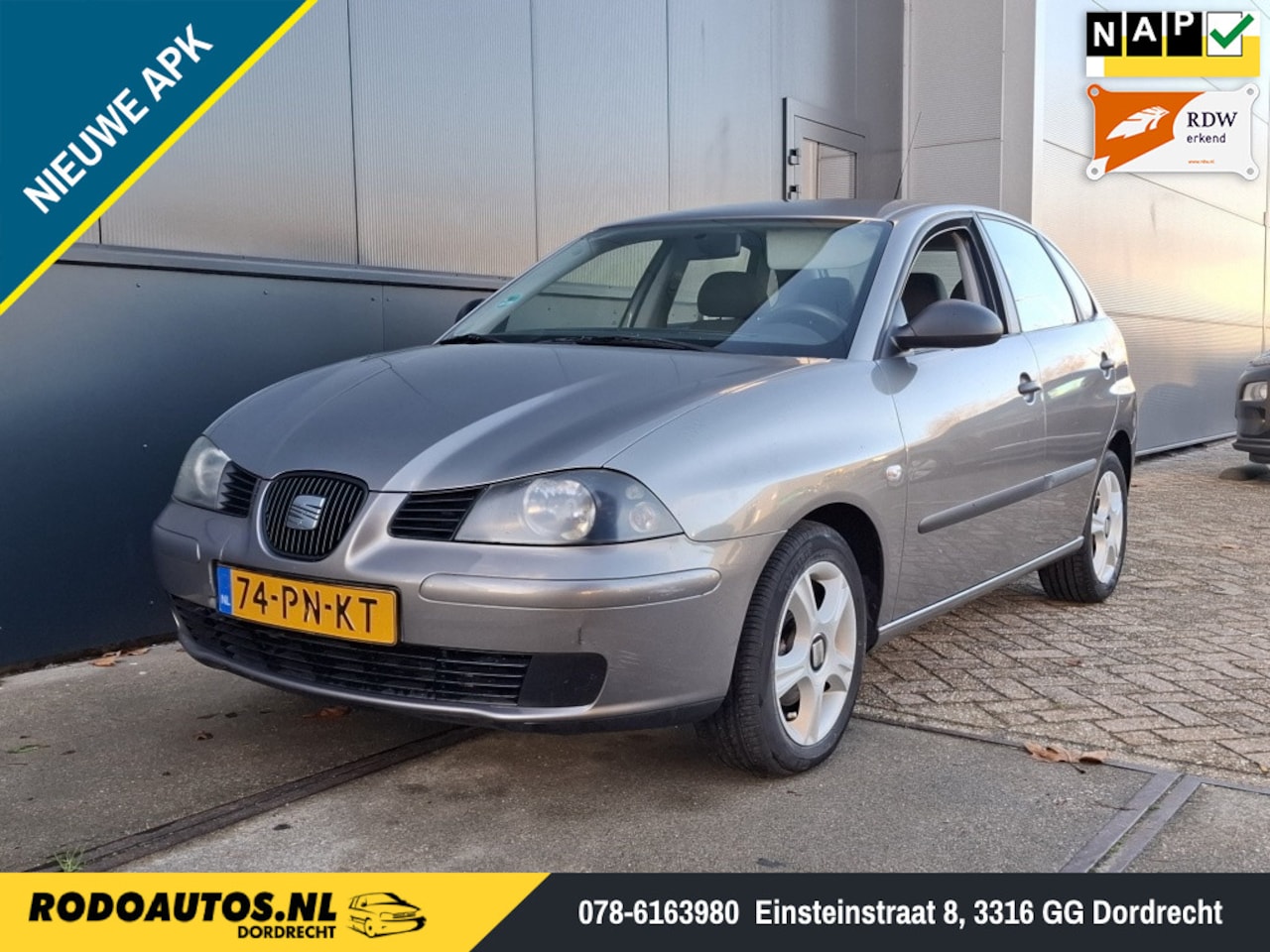 SEAT Ibiza - 1.4-16V Reference 5-Drs Airco Nw Distr. ✅ - AutoWereld.nl