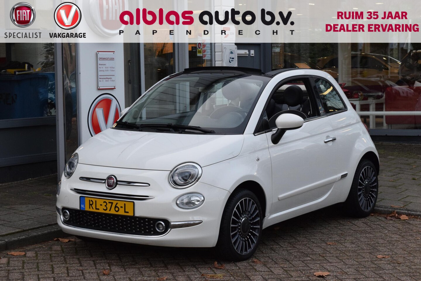 Fiat 500 C - 80pk Lounge|Orig NL|1e eig.|Lage km! - AutoWereld.nl