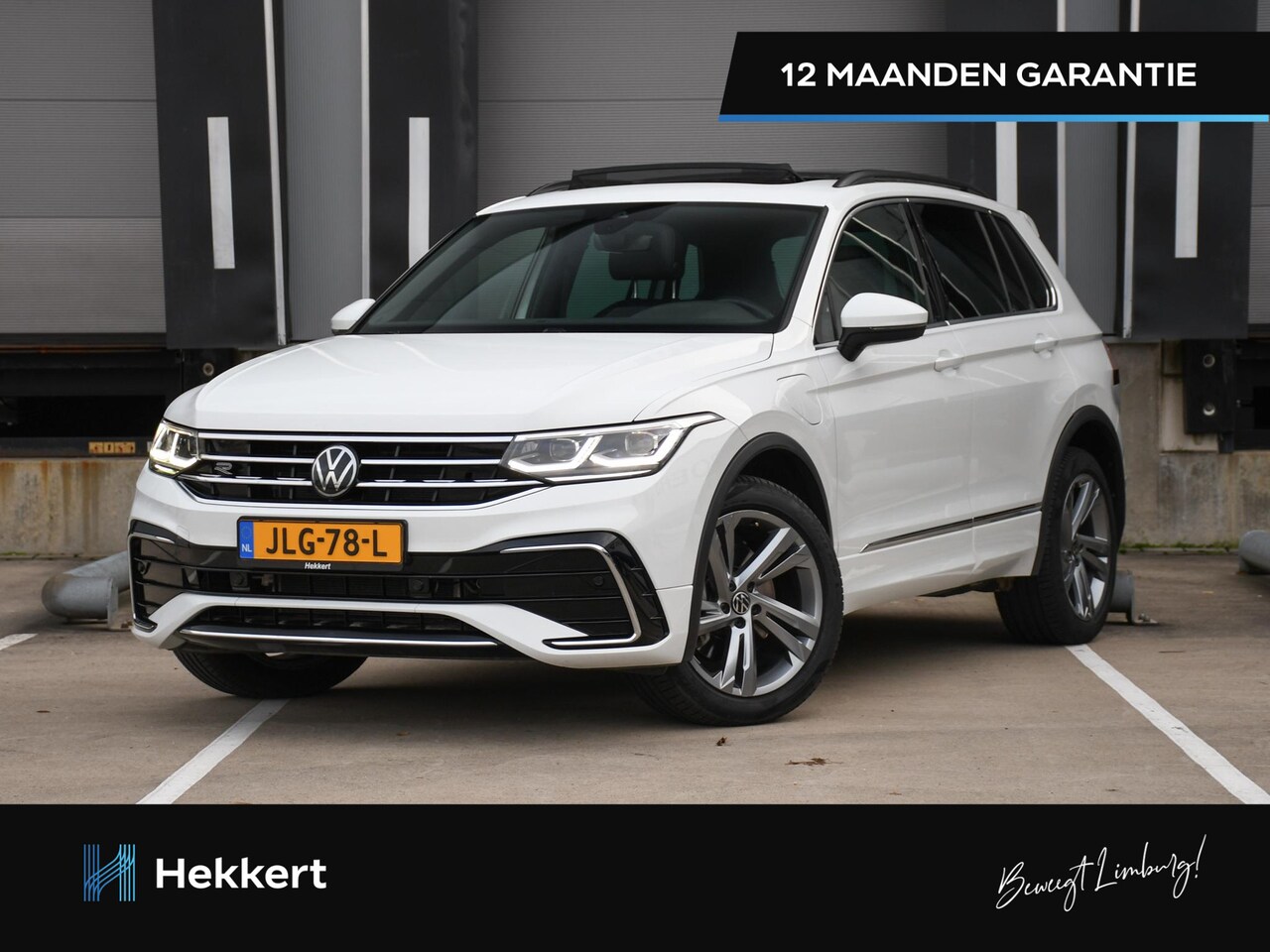 Volkswagen Tiguan - R-Line Business 1.4 TSI eHybrid 245pk Automaat SCHUIF-DAK | DODE HOEK | 19''LM | ADAPT. CR - AutoWereld.nl