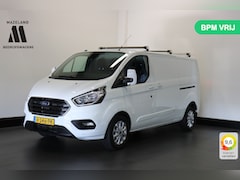Ford Transit Custom - 2.0 TDCI 130PK L2 Limited 2xSchuifdeur - Airco - Navi - Cruise - Camera - €12.900, - Ex. B