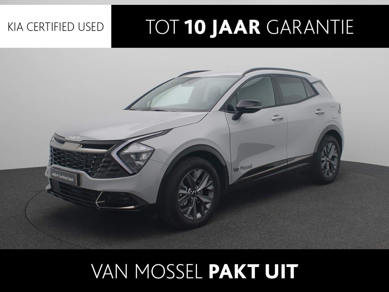 Kia Sportage - 1.6 T-GDi Hybrid Dark Edition Leder | Navi | Camera | Clima | Cruise | Stoelverwarming - AutoWereld.nl