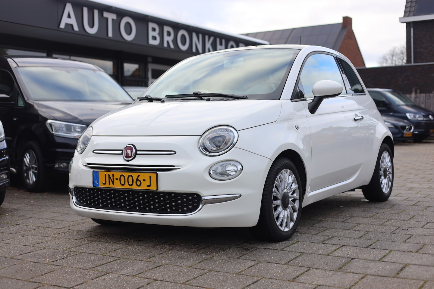 Fiat 500 - 0.9 TWINAIR TURBO LOUNGE | PANO | LEDER | NAVI | 1e EIG! - AutoWereld.nl