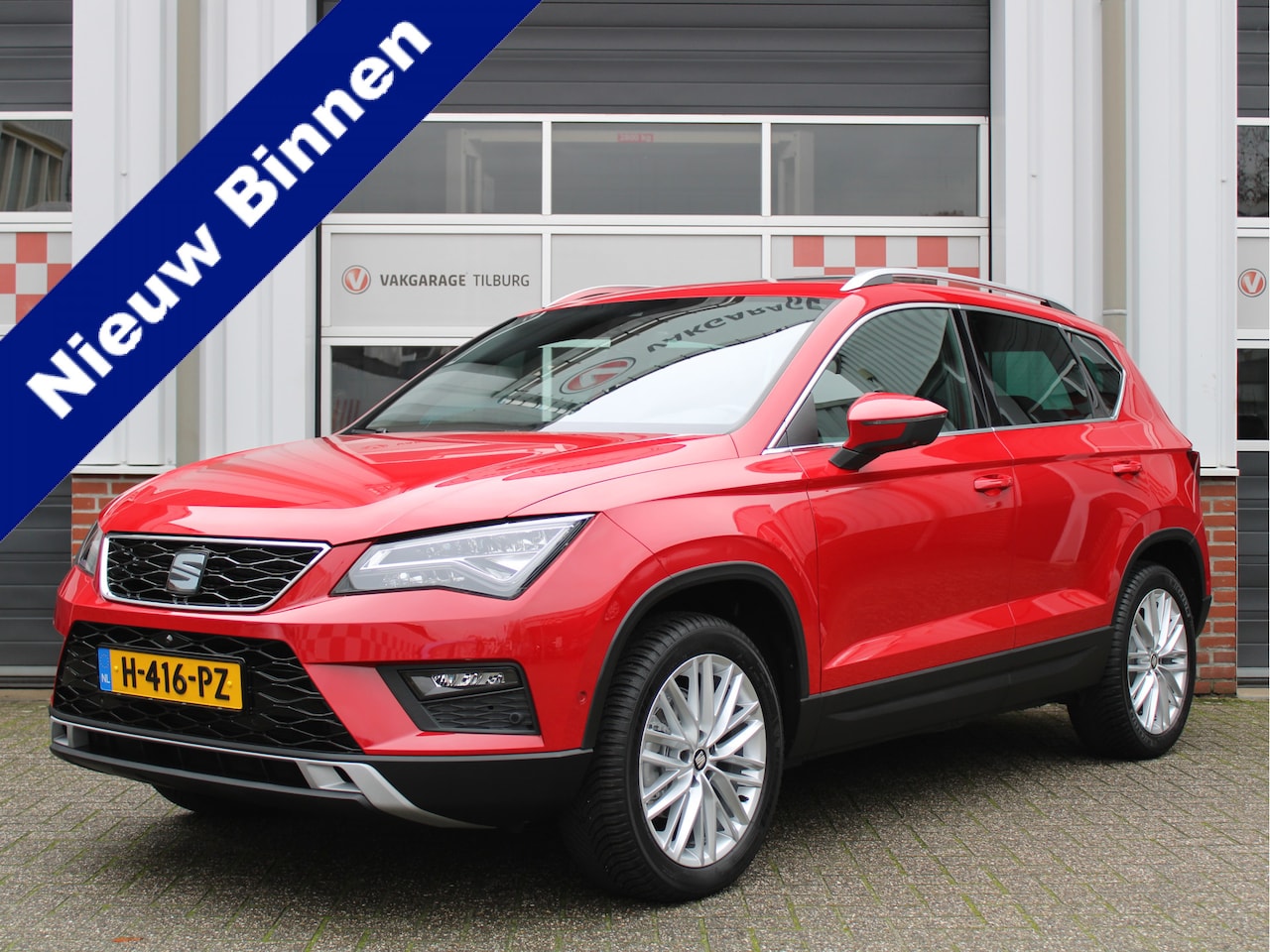 SEAT Ateca - 1.5 TSI 150PK Automaat Xcellence Business Intense /NAVI/ACC/Panoramadak/Trekhaak/360°/LED/ - AutoWereld.nl