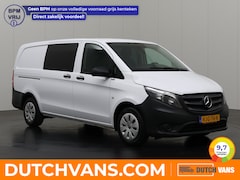 Mercedes-Benz Vito - Lang Dubbele Cabine Comfort | Airco | Cruise | Trekhaak | Privacy Glass