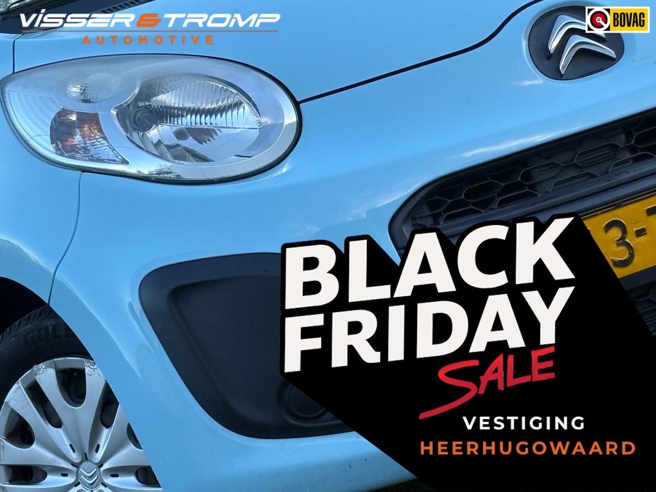 Citroën C1 - 1.0 Attraction - Bleu Botticelli - Airco/Audio en Superrrrleuk - AutoWereld.nl