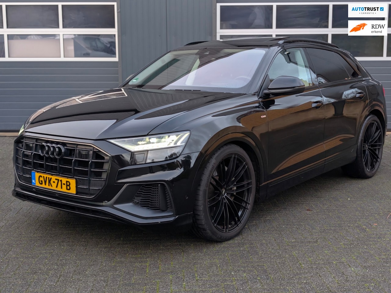 Audi Q8 - 55 TFSI e quattro Massage stoelen 23"ABT Full Black - AutoWereld.nl