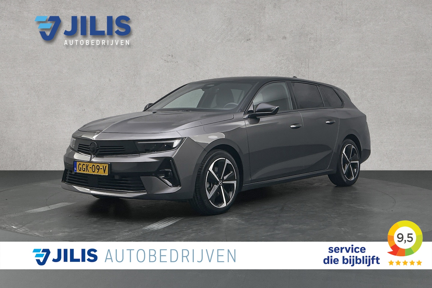 Opel Astra Sports Tourer - 1.2 Turbo Hybrid GS | Half leder | Stoelverwarming | Rondomzicht camera - AutoWereld.nl