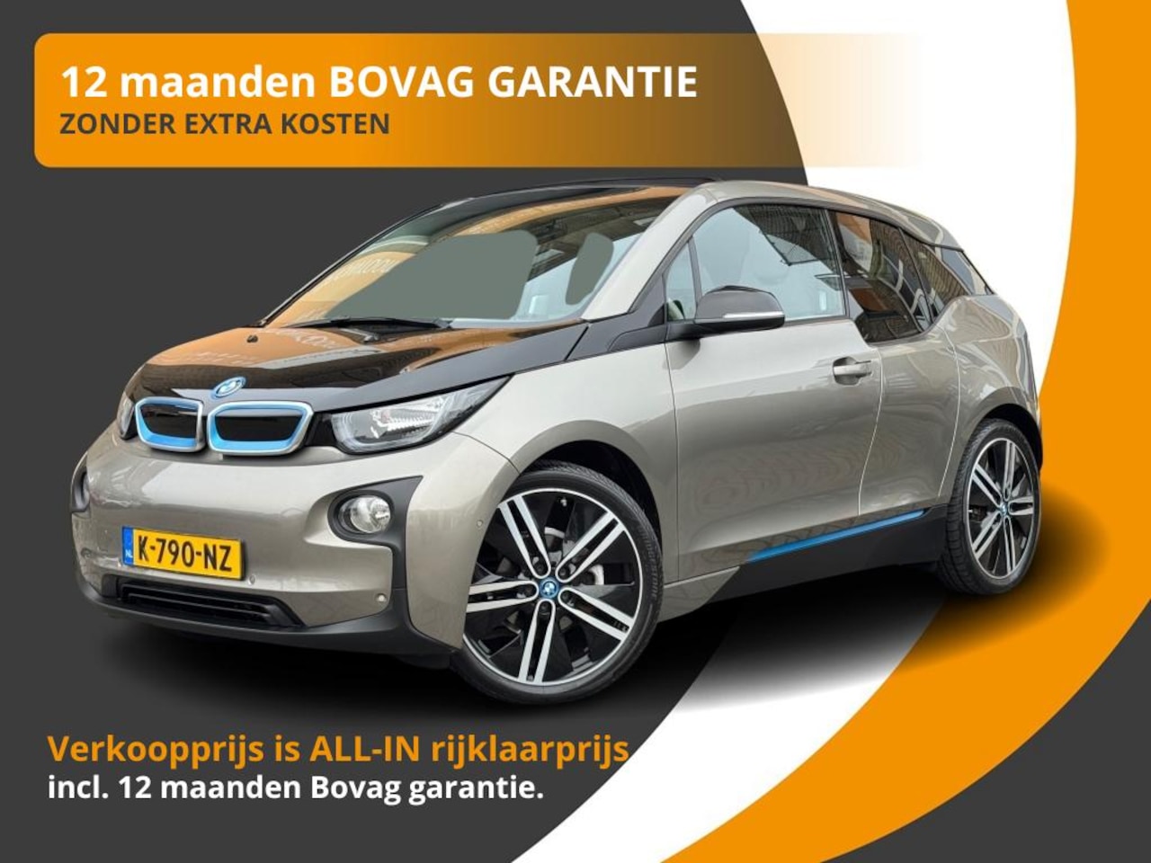 BMW i3 - iPERFORMANCE 94AH 33KWH NAVI/PANODAK/HALF LEER/CAMERA/20LMV - AutoWereld.nl