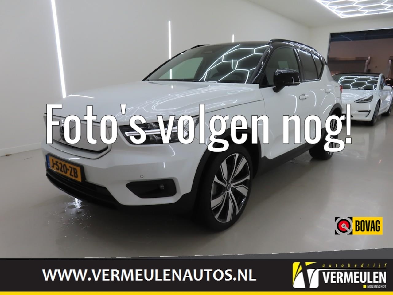 Volvo XC40 - P8 408PK AWD Electric R-Design + 20"/ Navi/ Clima/ Ad.Cruise/ Winterpakket/ Camera/ Full-L - AutoWereld.nl