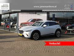 Mazda CX-3 - 2.0 SkyActiv-G 120 GT-M , Automaat, Trekhaak, Adap.Cruise, Bose, Half Leder, LMV 18 Inch,