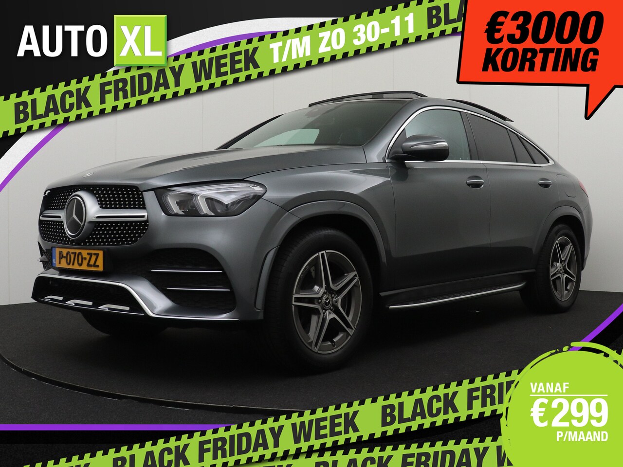 Mercedes-Benz GLE-Klasse Coupé - 350e AMG Pano-dak Burmester Stoelventilatie - AutoWereld.nl
