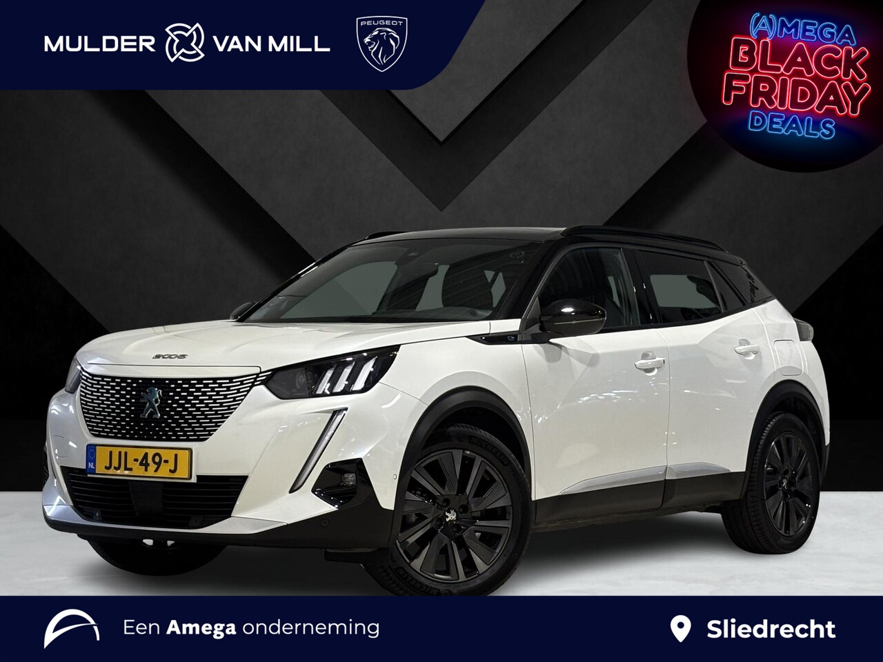 Peugeot e-2008 - GT Pack 50kWh EV 136pk AUTOMAAT | SCHUIF/KANTELDAK | NAPPA LEDER | STOELVERW. | 18" EVISSA - AutoWereld.nl