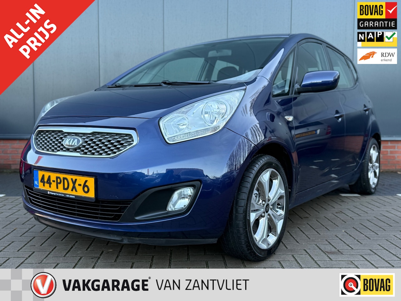 Kia Venga - 1.4 CVVT X-tra 1.4 CVVT X-tra (Eerste eigenaar|12 mnd BOVAG garantie) - AutoWereld.nl