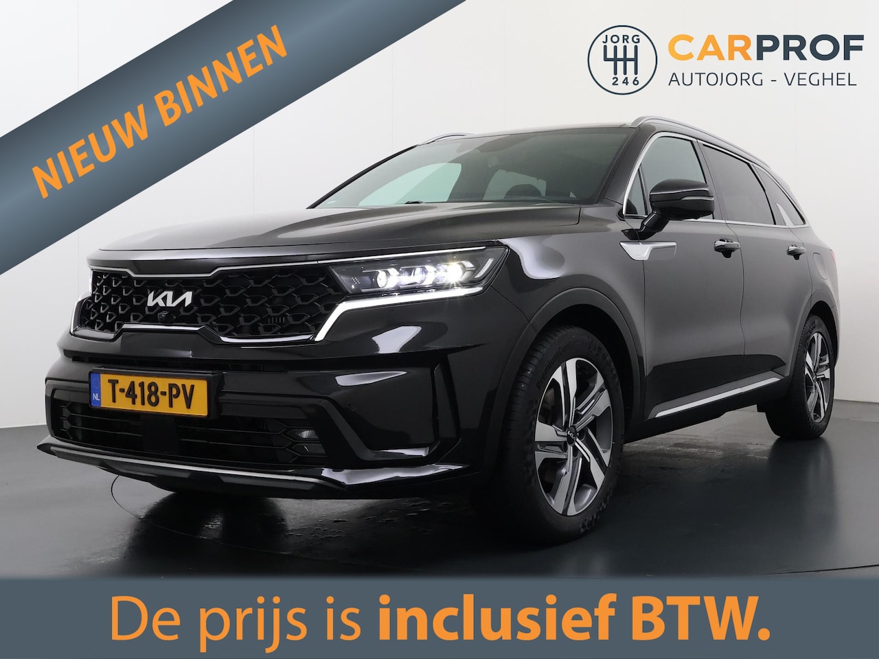 Kia Sorento - 1.6 T-GDI Plug-in Hybrid 4WD ExecutiveLine 7p. Trekhaak | Panorama Dak | CarPlay | - AutoWereld.nl