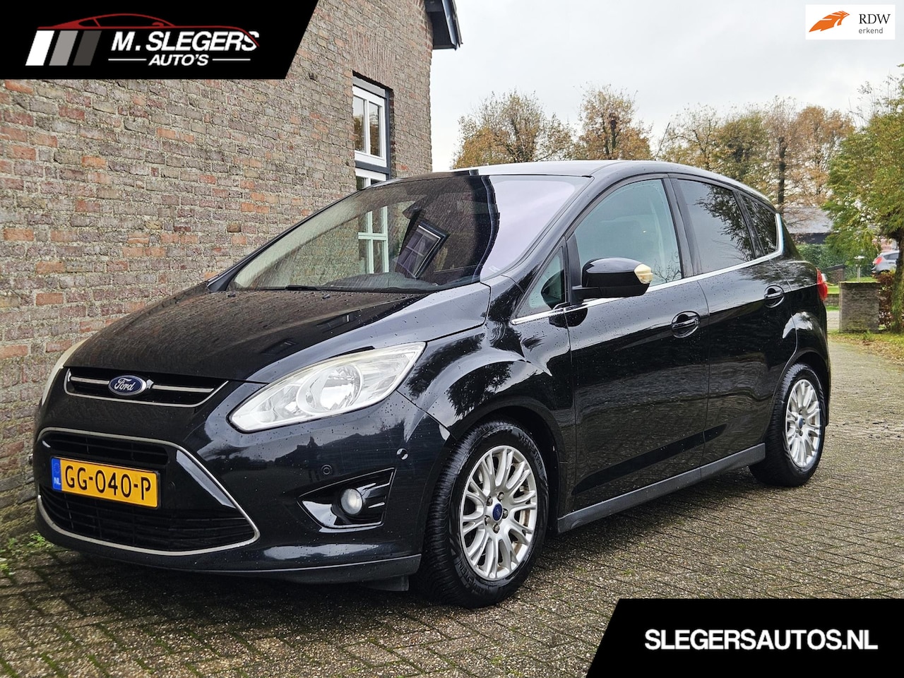 Ford C-Max - 1.6 SCTi Titanium*Leder*Panodak*Stoel vw! - AutoWereld.nl