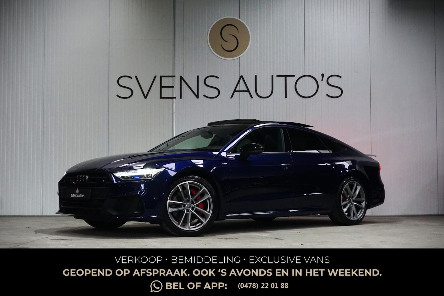 Audi A7 Sportback - 55 TFSIe Competition RS-Stoelen|Panodak|B&O|Laser|HUD|Trekhaak - AutoWereld.nl