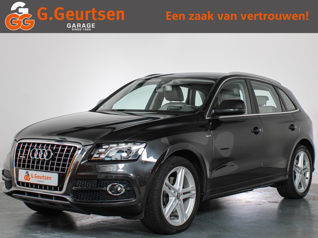 Audi Q5 - 2.0 TFSI hybrid quattro 2.0 TFSI hybrid quattro, Stoelventilatie, Head Up, lederen bekleding, Navigatie - AutoWereld.nl