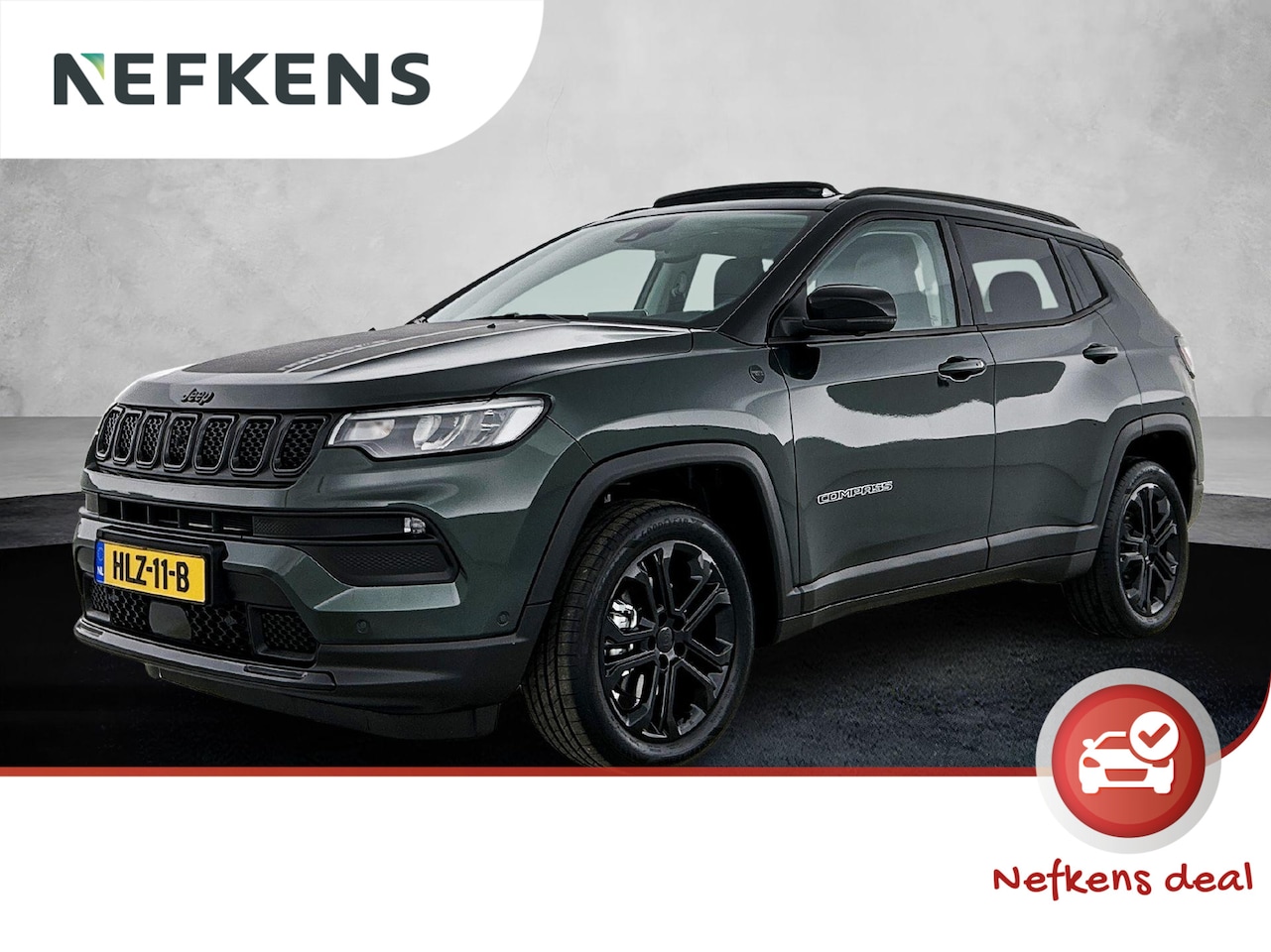 Jeep Compass - 1.5T e-Hybrid North Star 130pk Automaat | Schuif-/Kanteldkak | Elektrische Achterklep | Na - AutoWereld.nl