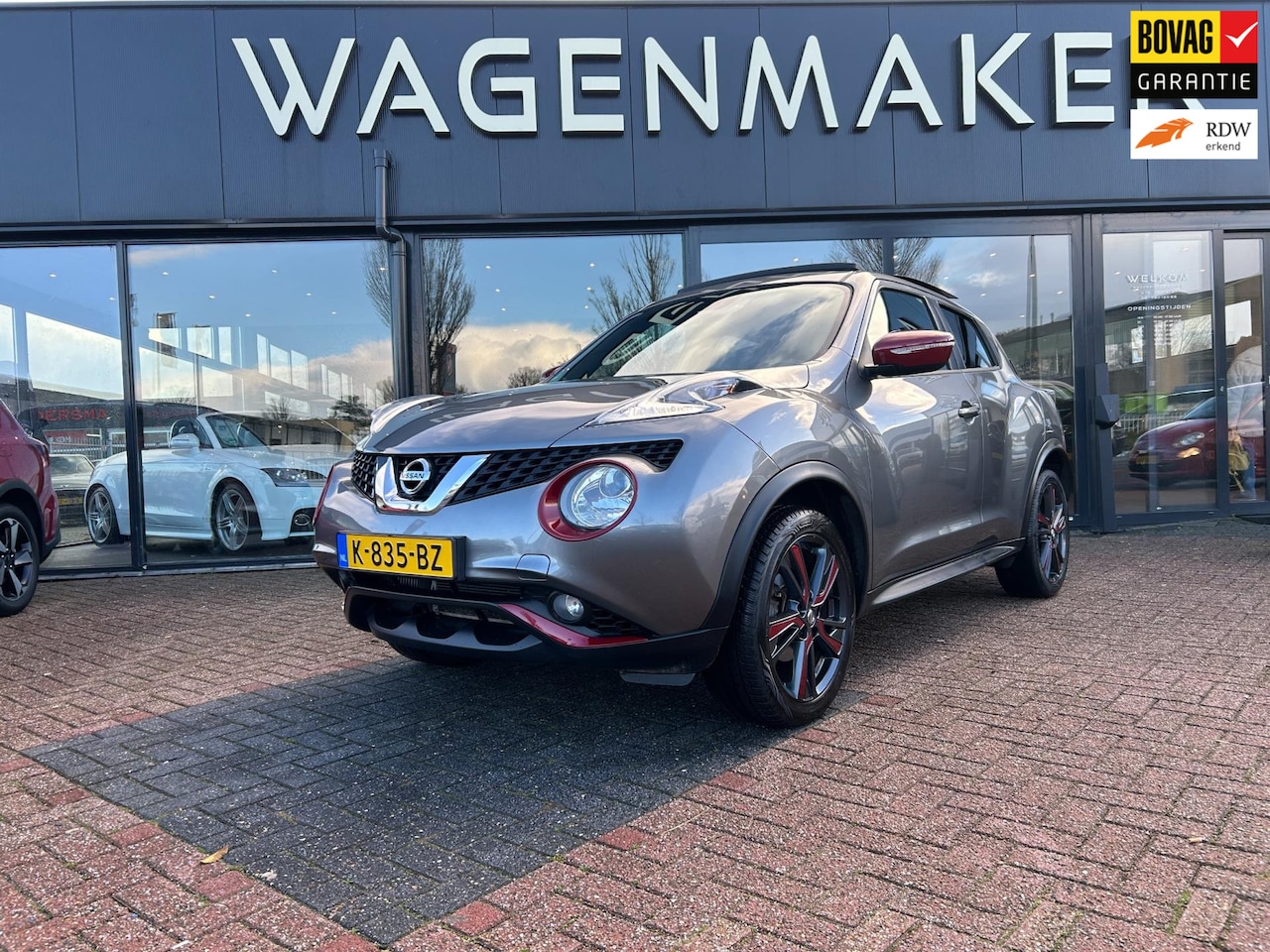 Nissan Juke - 1.2 DIG-T S/S N-Connecta Clima|Cruise|NAVI|PANO! - AutoWereld.nl