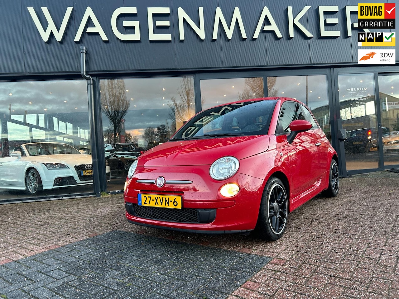 Fiat 500 - 0.9 TwinAir Airco|Elektrische pakket|Goed Onderhouden - AutoWereld.nl