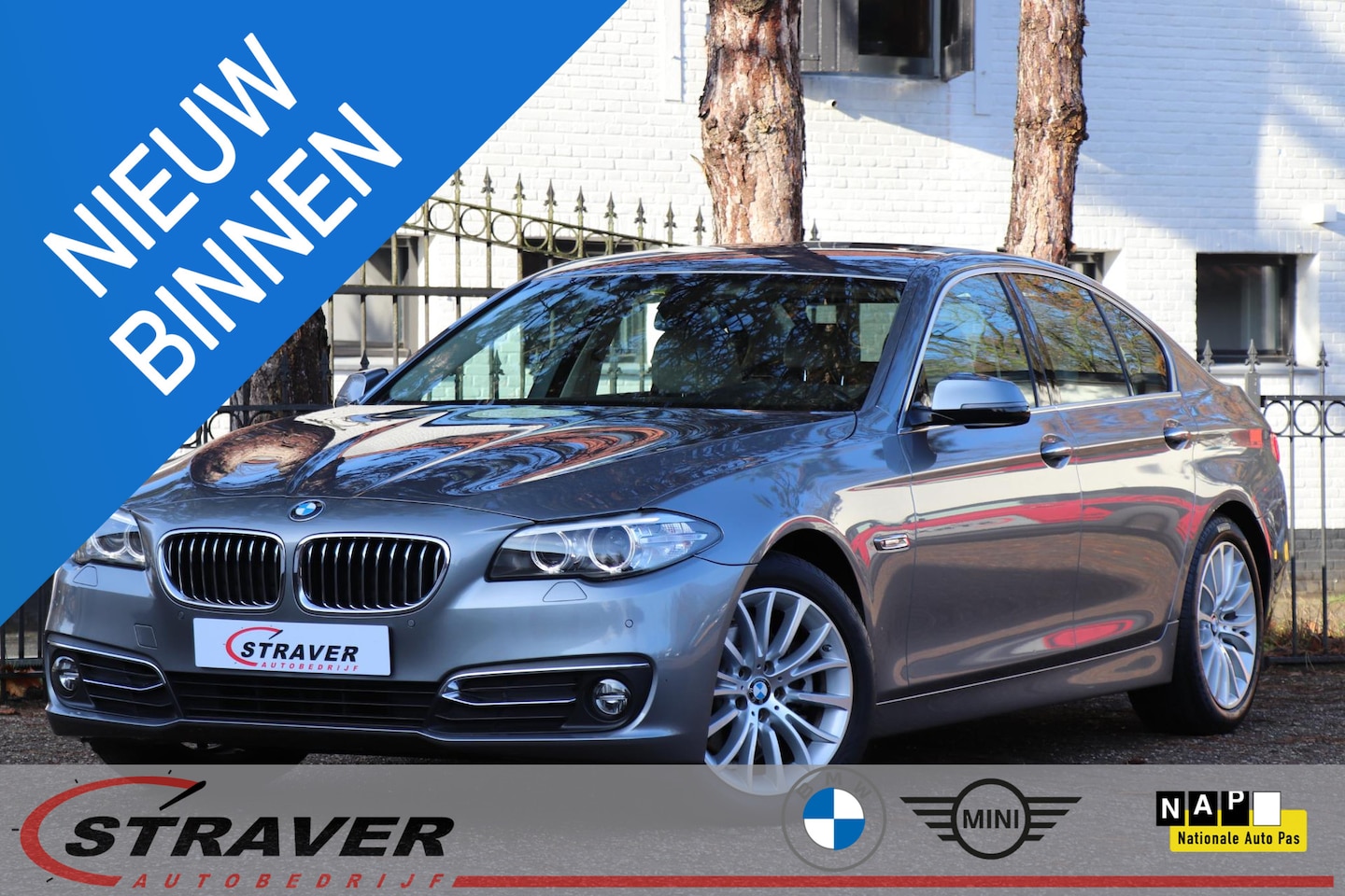 BMW 5-serie - 520i Last Minute Edition |Luxury Line |Trekhaak - AutoWereld.nl