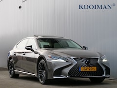 Lexus LS - 500h AWD President Line Hybride 359 Pk Automaat Navi / Leer / Schuifdak / Entertainment sy