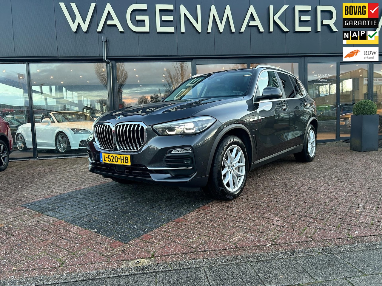 BMW X5 - XDrive45e High Executi AUT|NAV|CAM|ACC|LEDER|DealerOH - AutoWereld.nl